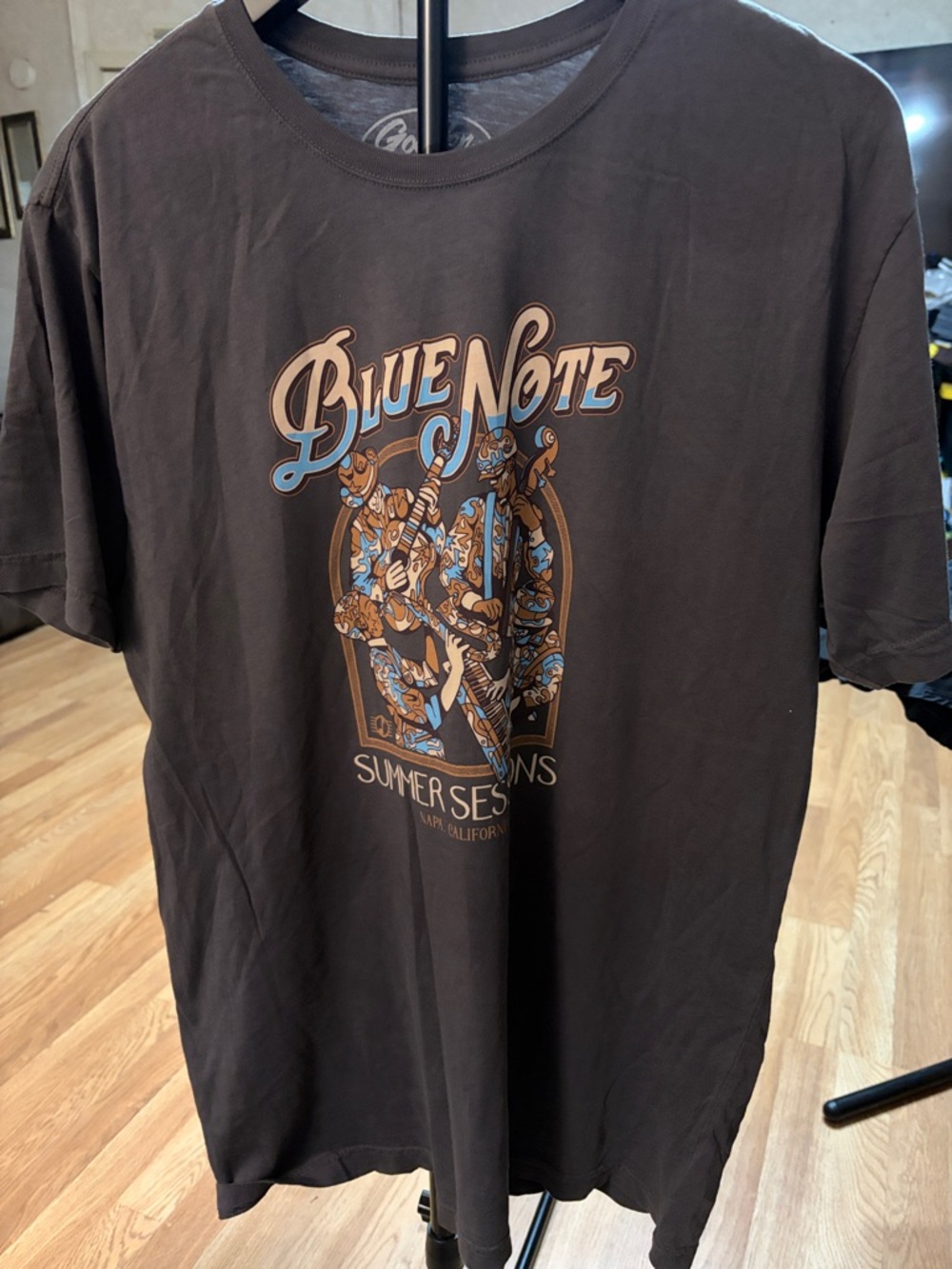 Blue Note Graphic Short-Sleeve Tee - Black